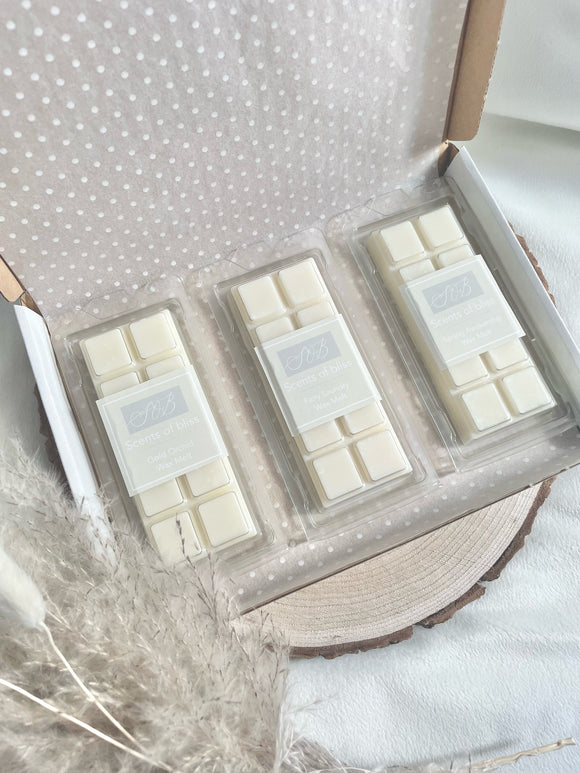 Laundry wax melt trio set